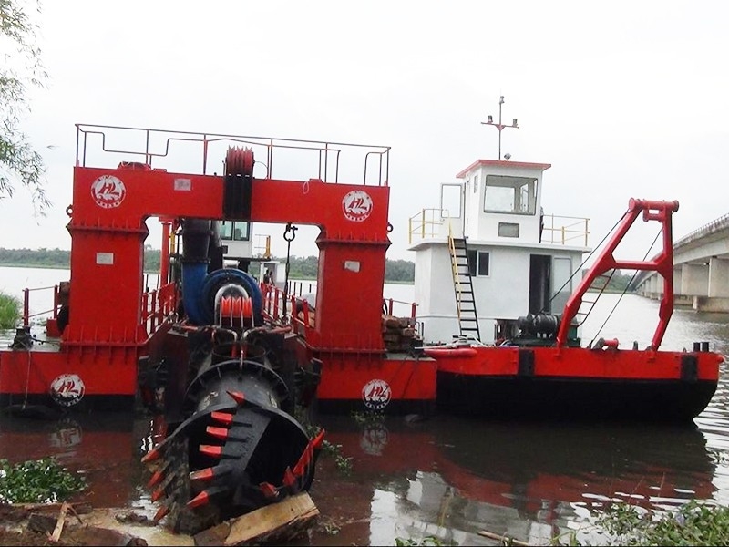 JC-CSD600 cutter suction dredger