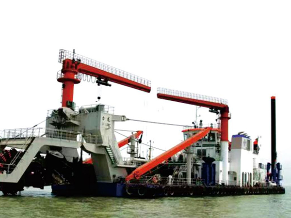 Overview of bucket wheel dredger